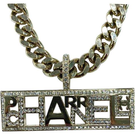 pharrell necklace chanel|chanel pharrell collections.